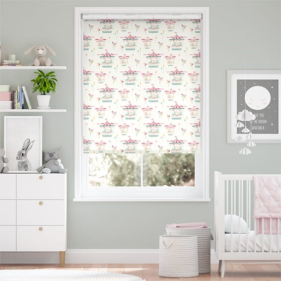 Merry Go Blossom Roller Blind