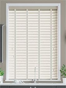 Metropolitan Almond & Dove Wooden Blind thumbnail image