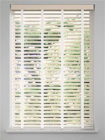 Metropolitan Almond & White Wooden Blind thumbnail image