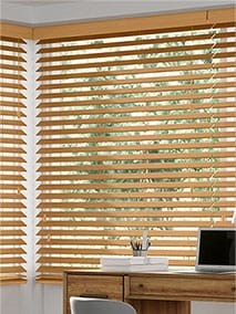 Metropolitan Golden Oak Wooden Blind thumbnail image