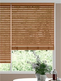 Metropolitan Honeyed Oak Wooden Blind thumbnail image