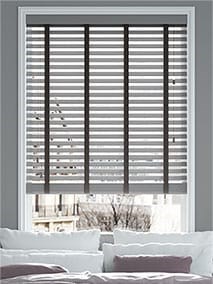 Metropolitan Iron & Espresso Wooden Blind thumbnail image