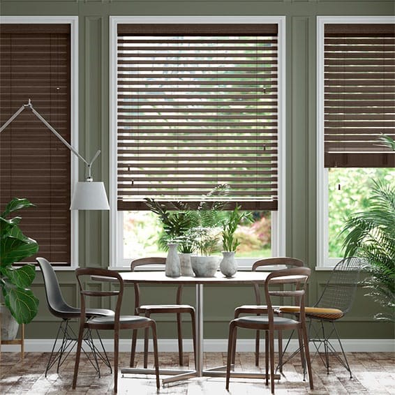 Metropolitan Jacobean Wooden Blind - 50mm Slat