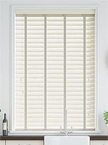 Metropolitan Vanilla & Dove Wooden Blind thumbnail image