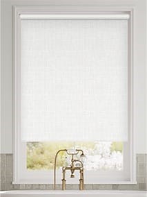 Twist2Fit Moda Blockout White Roller Blind thumbnail image