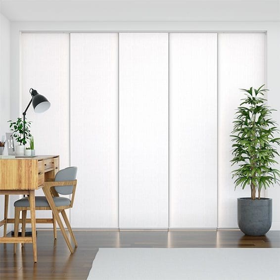 Moda Blockout White Panel Blind