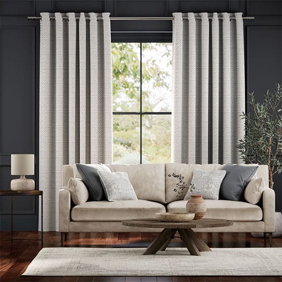 Moderna Ash Blue Curtains