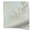 Electric Moonlit Fern Faux Silk Pastel Blue Roman Blind swatch image