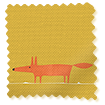 Mr Fox Border Sunshine Roman Blind swatch image