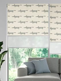 Double Roller Mr Fox Neutral Double Roller Blind thumbnail image