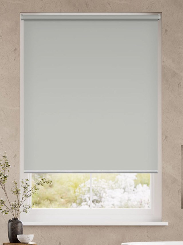 Next Day Sofia Blockout Light Grey Roller Blind thumbnail image