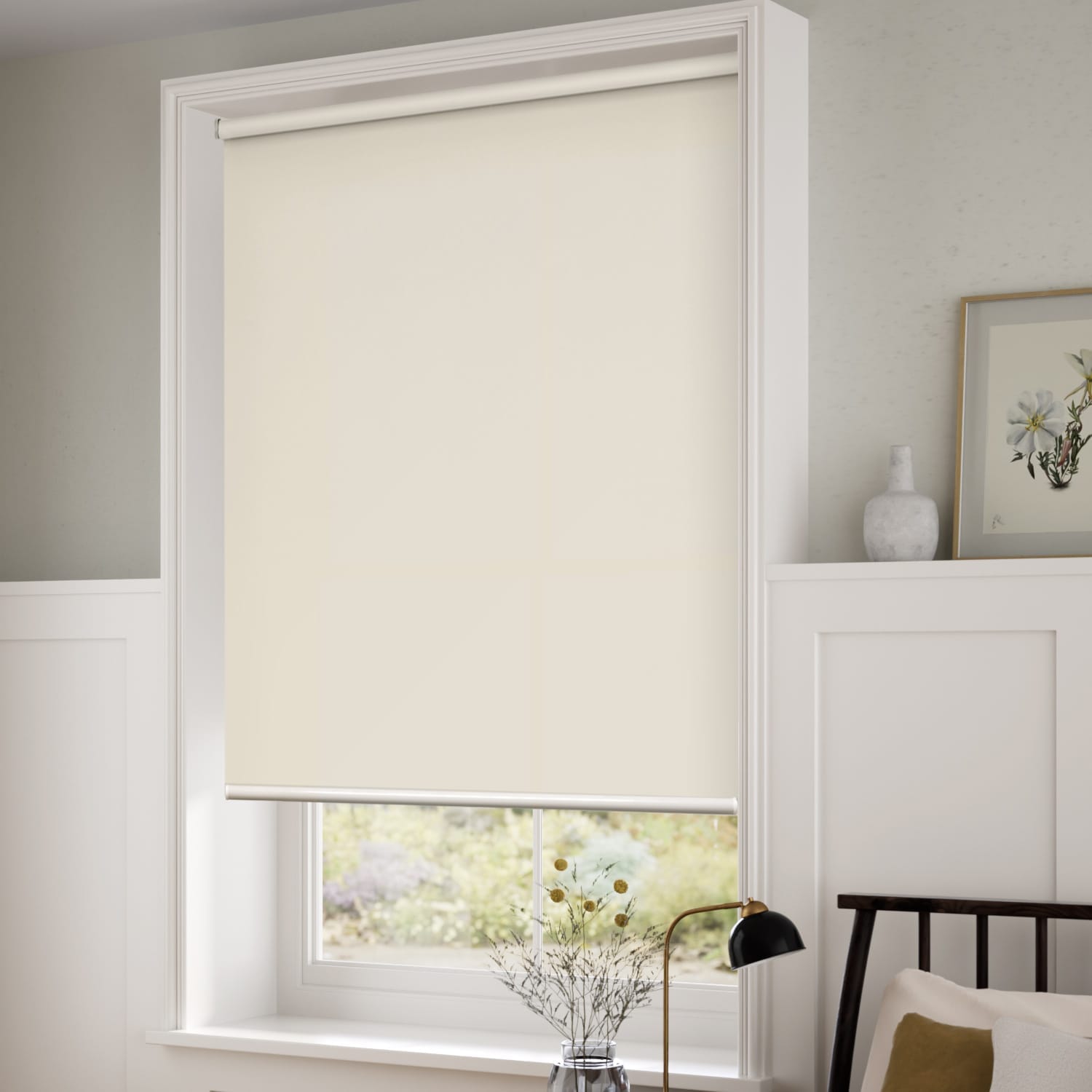 Nexus Blockout Cream Puff Roller Blind | Blinds Online™