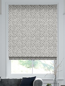 Niko Antique Silver Roman Blind thumbnail image