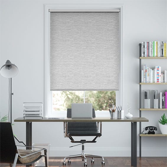 Oasis Blockout Chrome Roller Blind