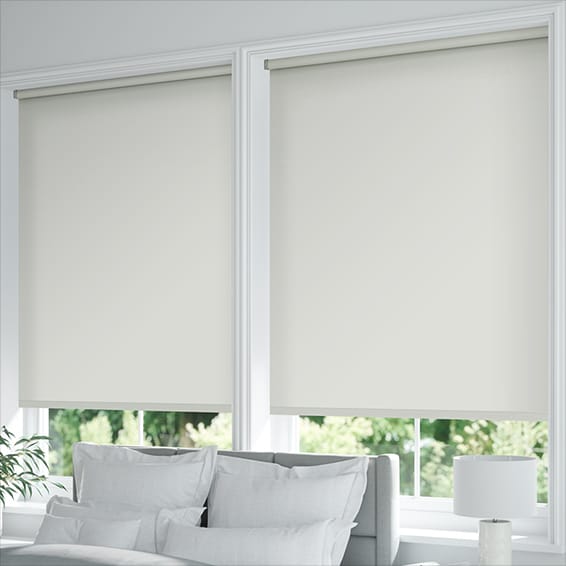 Obscura Blockout Wisp Grey Roller Blind | Blinds Online™