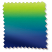 Ombre Navy Emerald Roller Blind swatch image