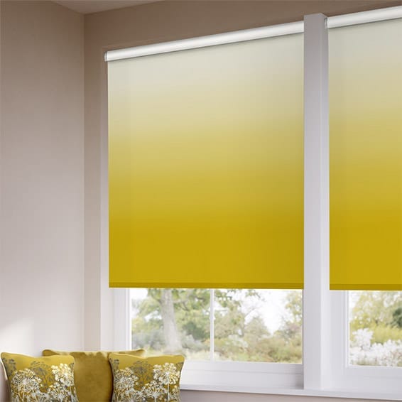 Ombre Ochre Roller Blind | Blinds Online™