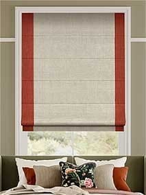 Pacaya Fiery Red Roman Blind thumbnail image