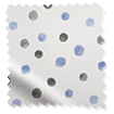 Express Painterly Blockout Inky Blue Roller Blind swatch image