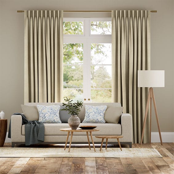 Paleo Linen Sandstone Curtains