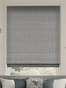 Paleo Linen Steel Roman Blind thumbnail image