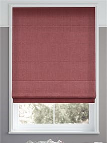 Paleo Linen Strawberry Roman Blind thumbnail image