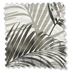 Palm Leaf Natural Grey Roller Blind swatch image