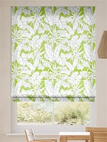 Parlour Palm Kiwi Roman Blind thumbnail image