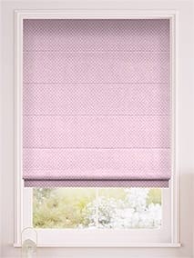 Party Polka Candyfloss Roman Blind thumbnail image