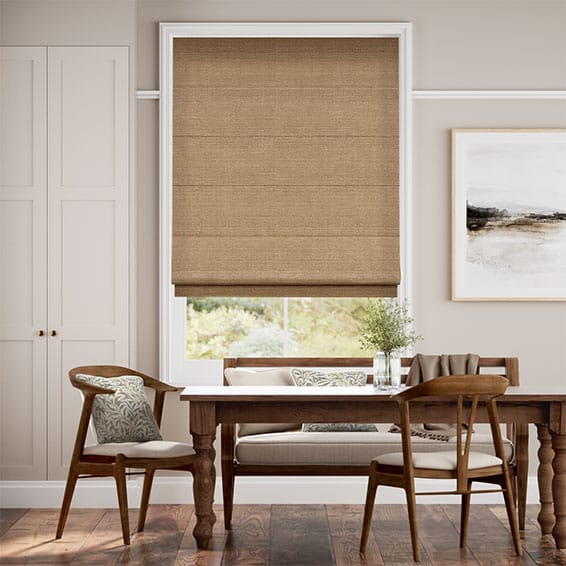 Penelope Copper Roman Blind