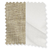 Double S-Fold Penthouse Burlap & Snow S-Fold swatch image