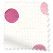 Polka Dot Pink Roller Blind swatch image