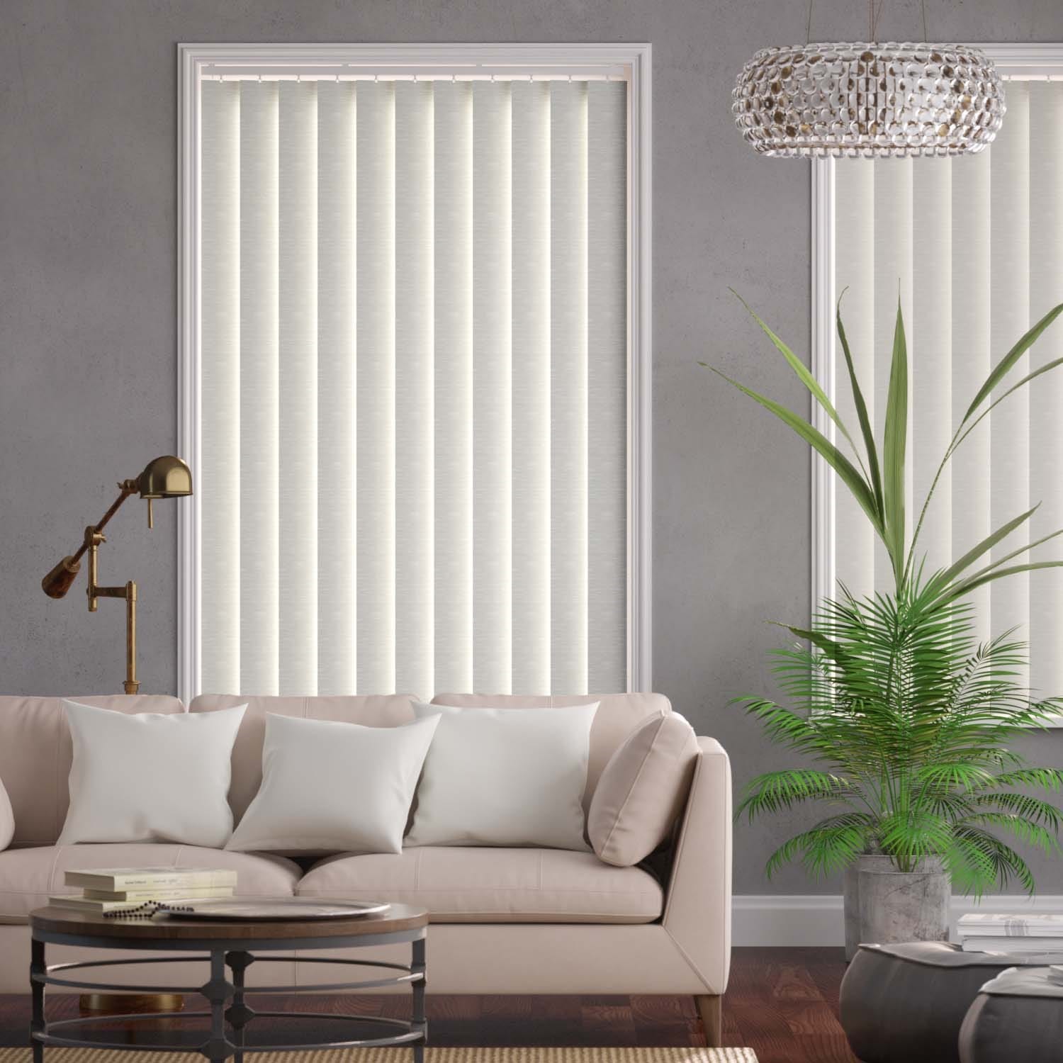 Oasis Blockout Birch Vertical Blind - 127mm Slat