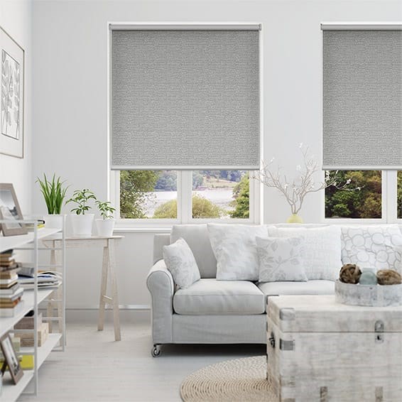 Oasis Blockout Dove Roller Blind