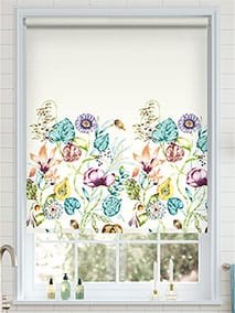 Quintessence Border Jade Roller Blind thumbnail image