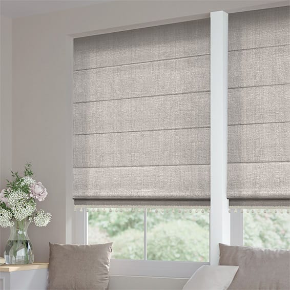 Quintessence Paloma & Stone Roman Blind | Blinds Online™