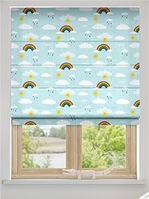 Rainbow Sky Roman Blind thumbnail image