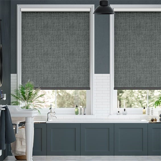 Moda Blockout Slate Roller Blind