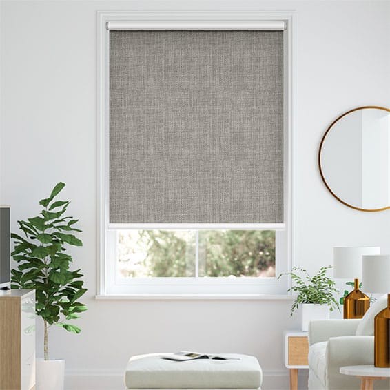 Moda Blockout Storm Grey Roller Blind