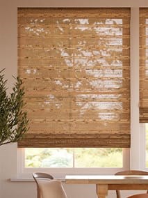 Rosario Chestnut Roman Blind thumbnail image