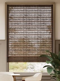 Rosario Walnut & Acorn Roman Blind thumbnail image