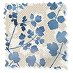 Rue Watercolour Blue Roman Blind swatch image