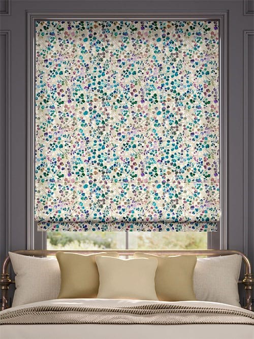 Rue Watercolour Opal Roman Blind thumbnail image