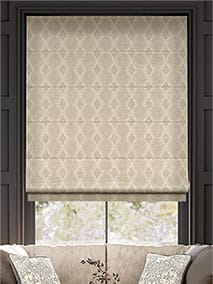 Rhythm Putty Roman Blind thumbnail image