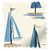 Sail Away Sky Blue Curtains swatch image