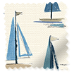 Sail Away Sky Blue Roman Blind swatch image