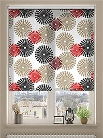 Salina Red Roller Blind thumbnail image