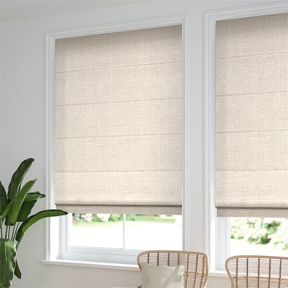 Scintilla Crème Café Roman Blind | Blinds Online™