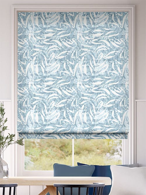 Sea Kelp Blue Roman Blind thumbnail image