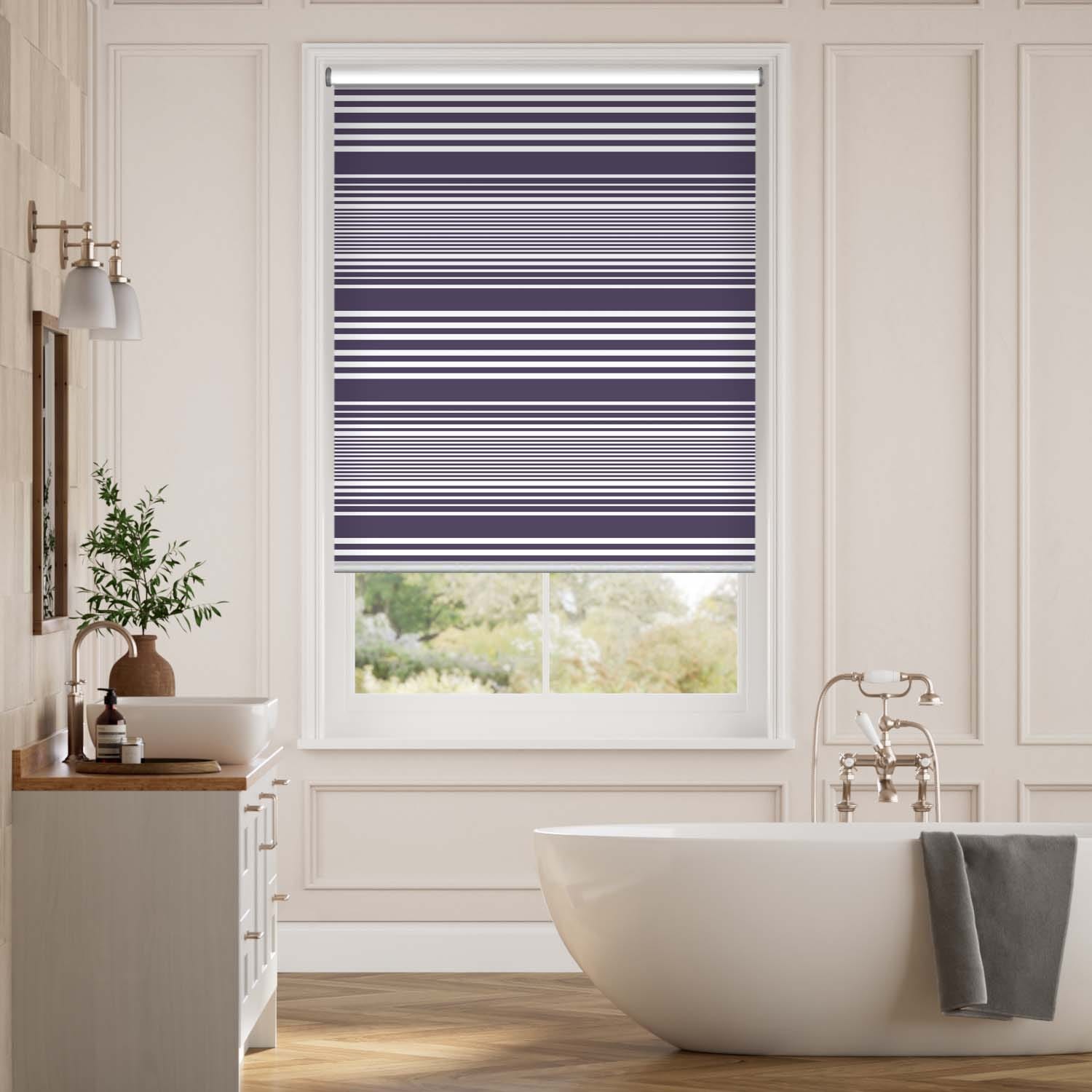 Express Seaside Blockout Indigo Roller Blind